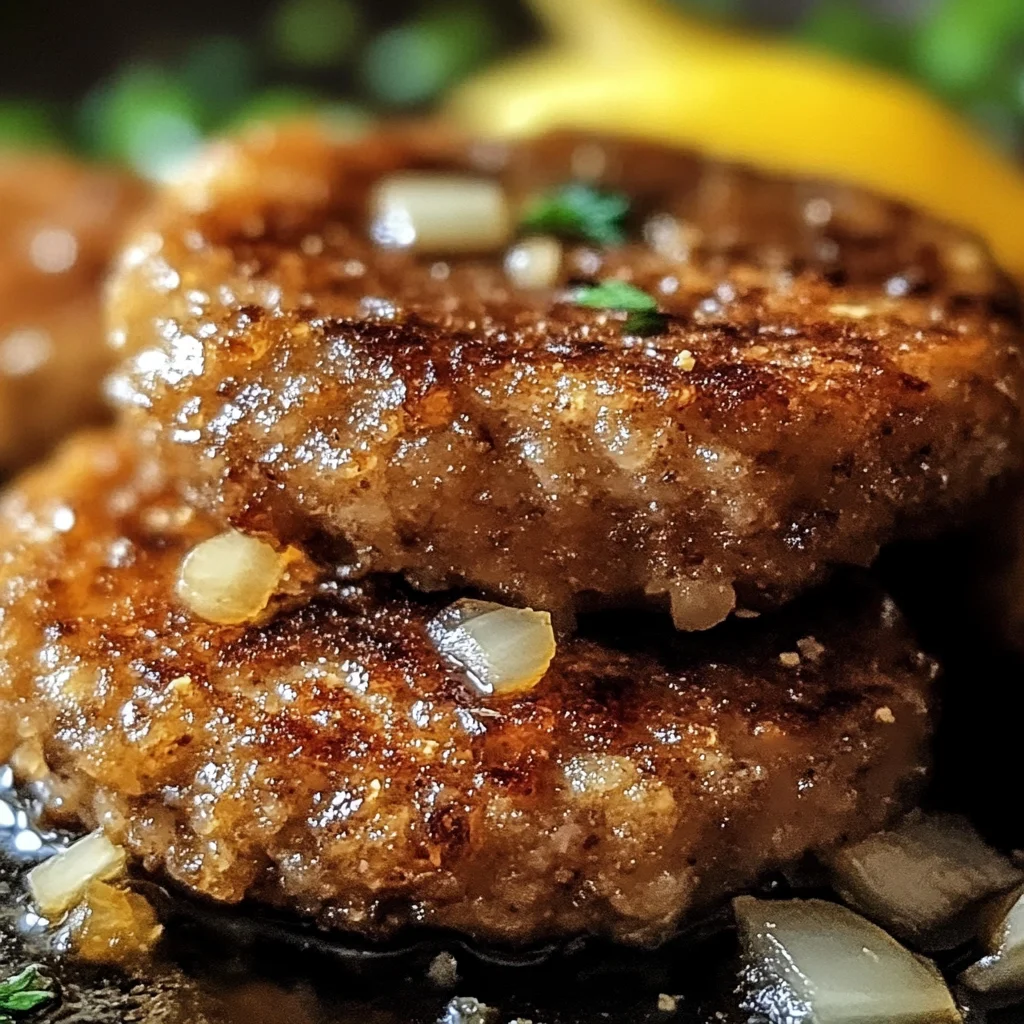 Authentic German Frikadellen