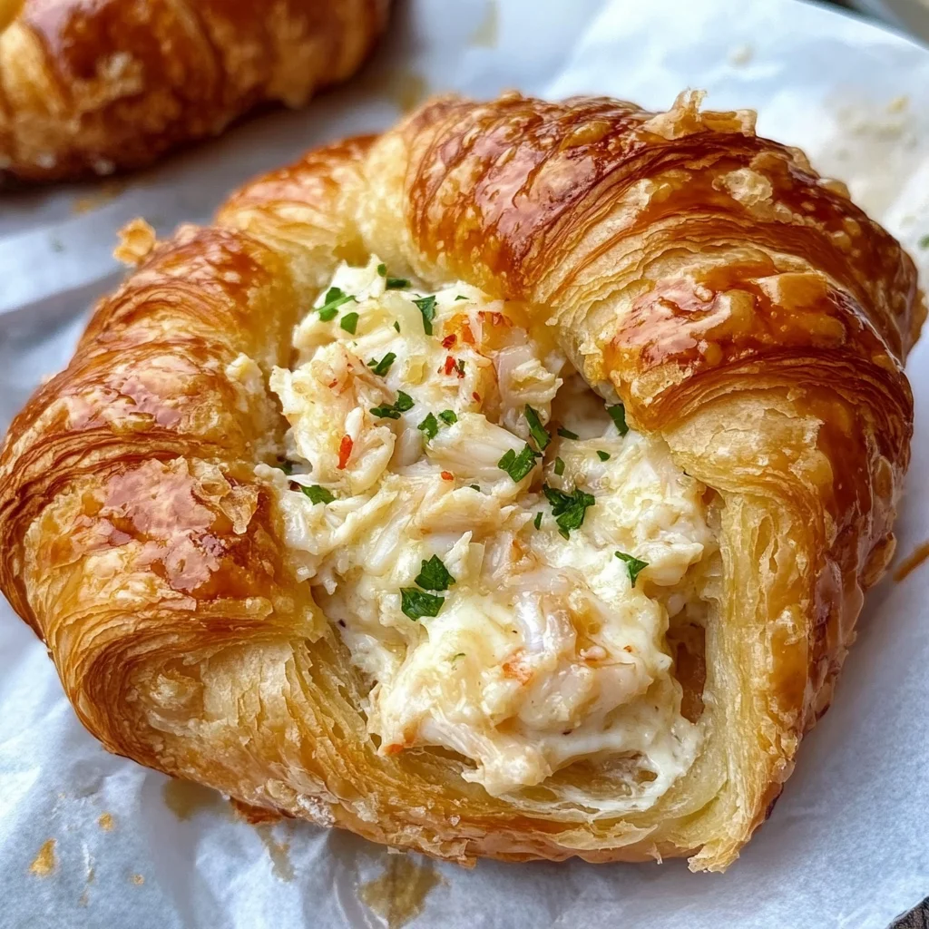 Crab Dip Croissant