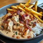 Creamy Chicken Stroganoff with Smoky Bacon