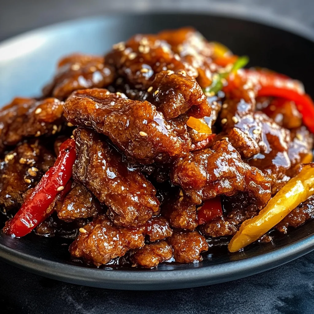 Crispy Chilli Beef Crispy Chilli Beef