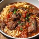 Giouvetsi Greek Beef Stew
