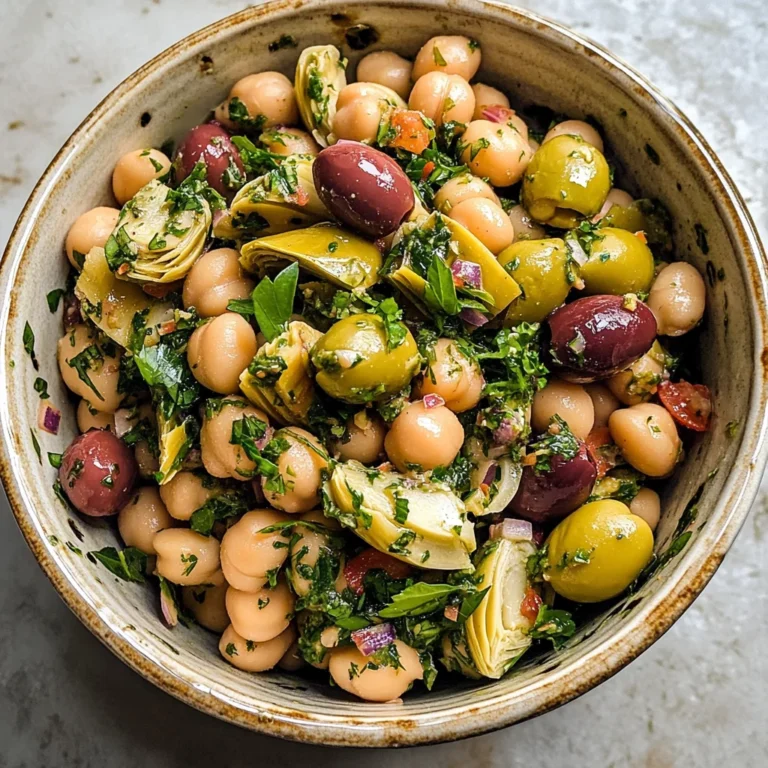 Marinated Za'atar Bean Salad