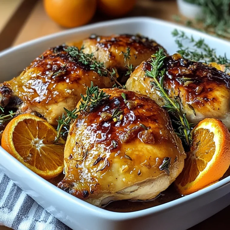 Roasted Orange Chicken
