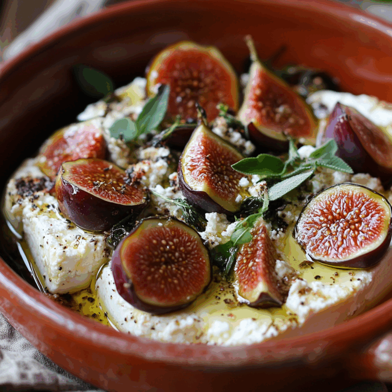 Baked Feta and Figs