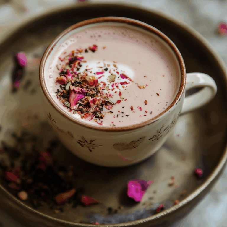 Kashmiri Pink Chai (Noon Tea)