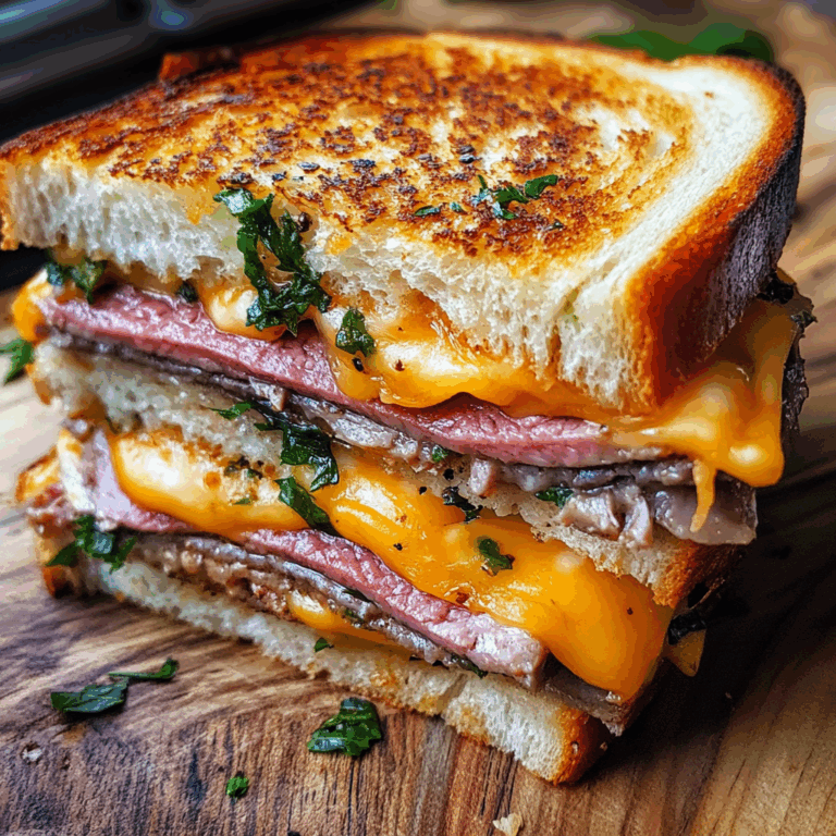 Roast Beef & Cheddar Melt Sandwich: An Incredible Ultimate Recipe