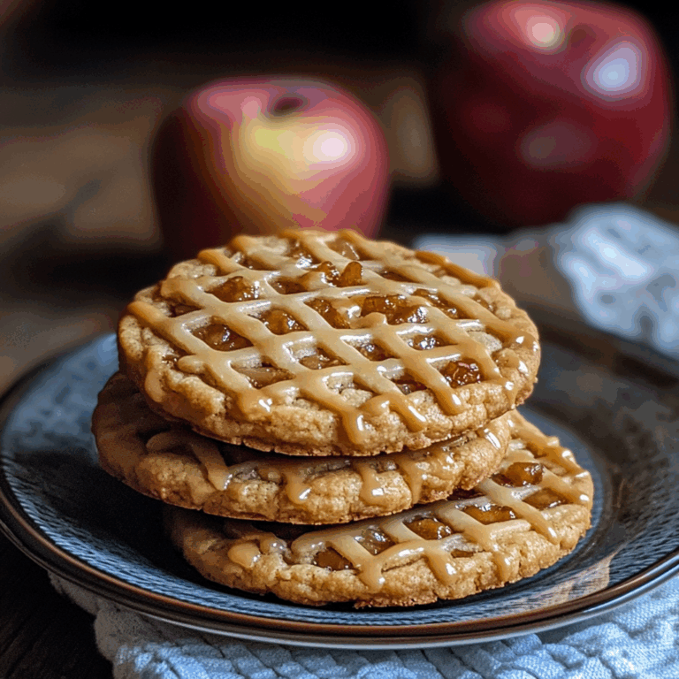 Salted Caramel Apple Pie Cookies